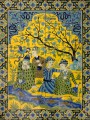 thumbnail Wall covering panel: an assembly of mystics (ceramic)