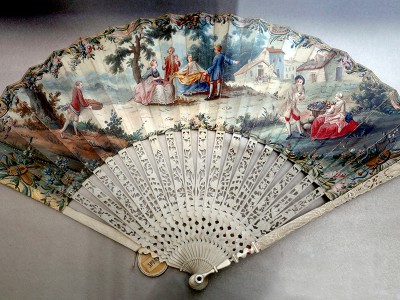 puzzle model Folding Fan, Louis XVI Period
