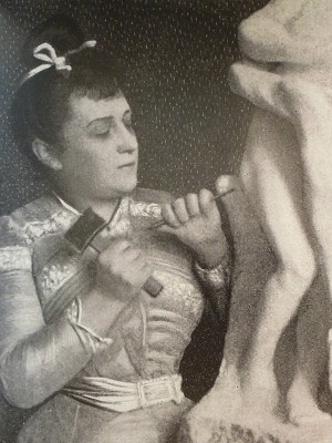 puzzle model Camille Claudel sculpting Vertunme and Pomona