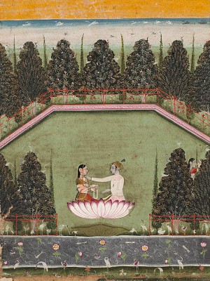 puzzle model Radha and Krishna