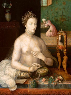 puzzle model Woman at Her Toilette