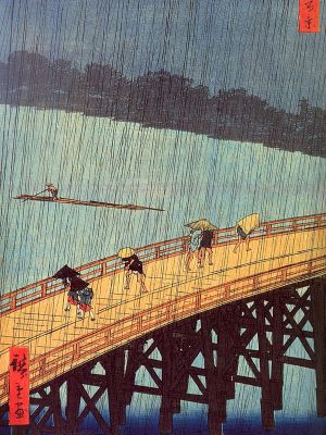 puzzle model Sudden Shower Over Shin-Ohashi Bridge and Atake