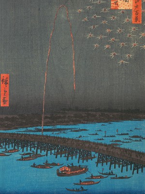 puzzle model Feu d'artifice au pont Ryogoku
