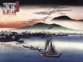 thumbnail 8 Views of Omi. 6. Descending Geese, Katata