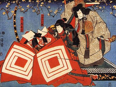 puzzle model Kabuki Theatre Stage