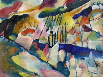 puzzle model Landscape with Rain