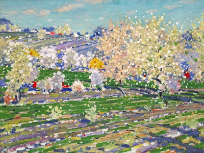 puzzle model In Spring (Blossom Time)