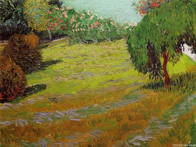 puzzle model Garden with Weeping Willow
