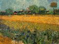 thumbnail The Wheat Field with Irises