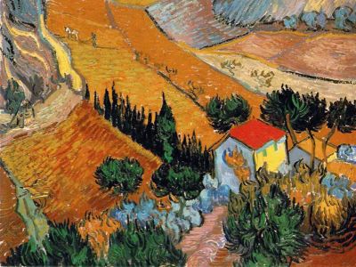 puzzle model Landscape With House And Ploughman
