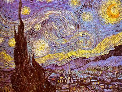 puzzle model The Starry Night