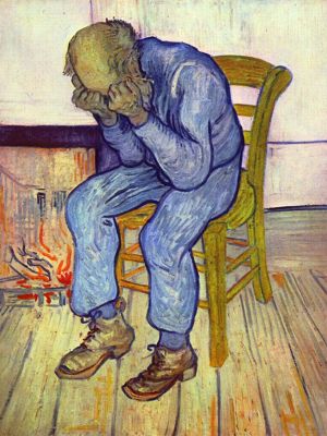 puzzle model Sorrowing Old Man (At Eternity's Gate)