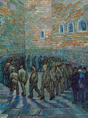 puzzle model Prisoners Exercising , also known as Prisoners' Round