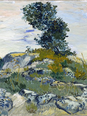 puzzle model The Rocks / Rocks with Oak Tree