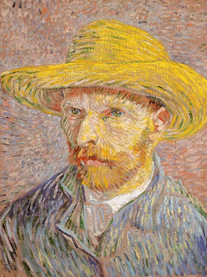puzzle model Self-Portrait with a Straw Hat