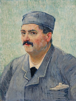 puzzle model Portrait of a Restaurant Owner, possibly Lucien Martin