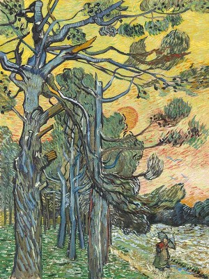 puzzle model Pine Trees at Sunset