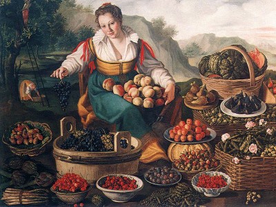 puzzle model Fruit Seller