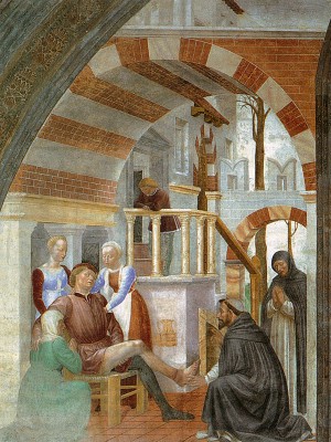 puzzle model Saint Francis Heals the Lame Man of Narni
