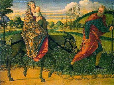 puzzle model The Flight Into Egypt