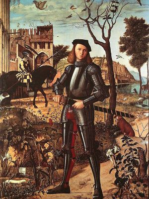 puzzle model Portrait of a Knight