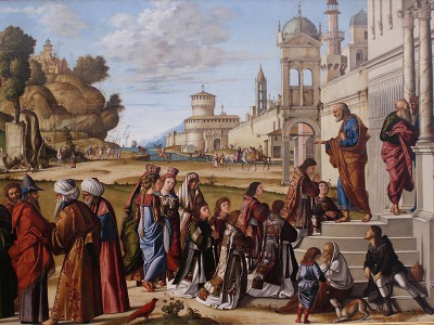 puzzle model Saint Stephen is Consecrated Deacon