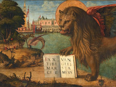 puzzle model Le Lion de Saint Marc, détail