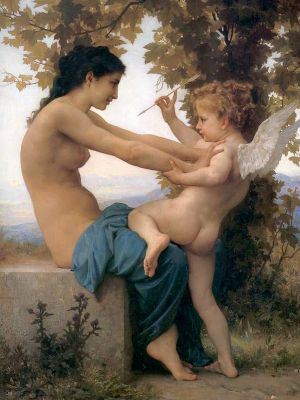 puzzle model A Young Girl Defending Herself against Eros