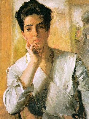 puzzle model Portrait of Kate Freeman Clark