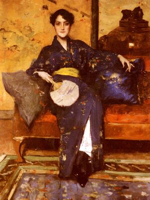 puzzle model The Blue Kimono