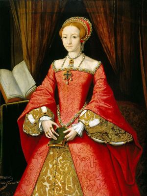 puzzle model Elizabeth I when a Princess