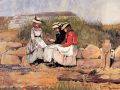 thumbnail Winslow Homer Girls with Lobster