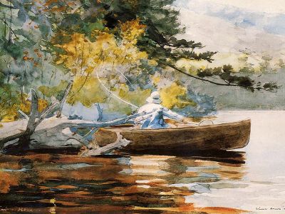 puzzle model The Red Canoe