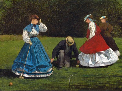 puzzle model Croquet Scene